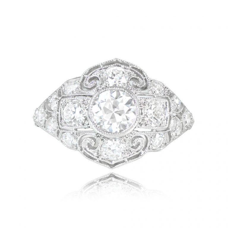 1.52ct Estate Tiffany Engagement Ring EDJ