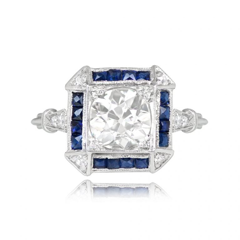 1.47ct Montvale Ring. Circa 1925, Antique, Art Deco Era