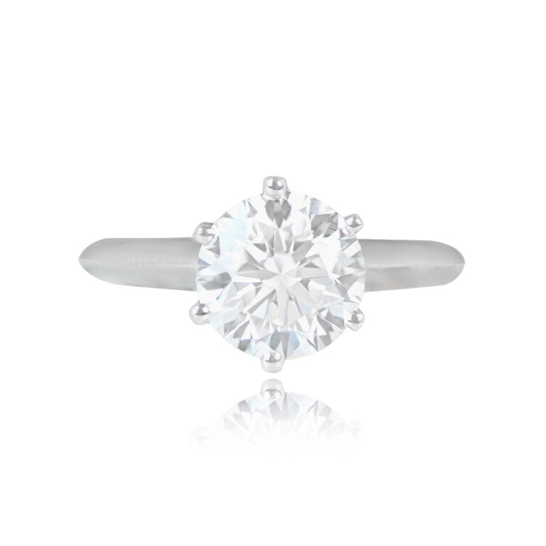 2.33 Carat Tiffany Ring