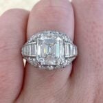 5.01 carat emerald cut diamond from Bulgari