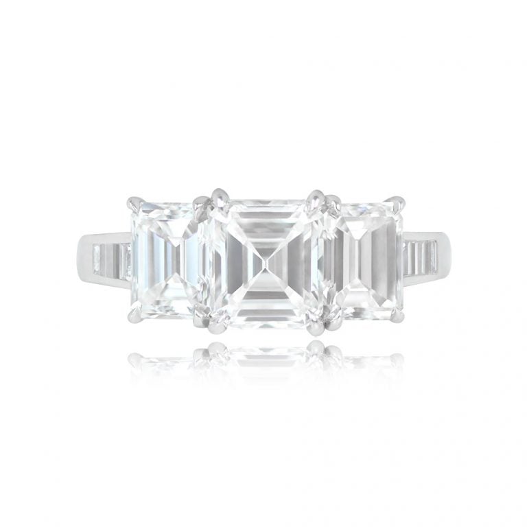 1.33ct Asscher Cut Lansdale Ring