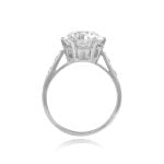 Vintage Retro Era 3.42ct center Diamond Gatineau Ring, Circa 1945 14885