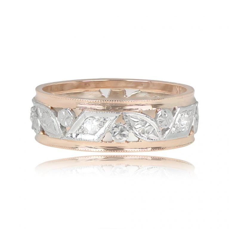 Vintage Diamond Hellertown Band, Circa 1940 6mm