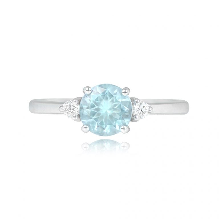 1.10ct Aquamarine Foxcroft Ring