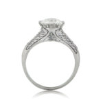platinum old European cut diamond ring Vintage-Diamond-Engagement-Ring-10667-Side-View (1)