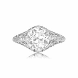 Albany ring old European cut diamond engagement ring 14855 TV 1000P