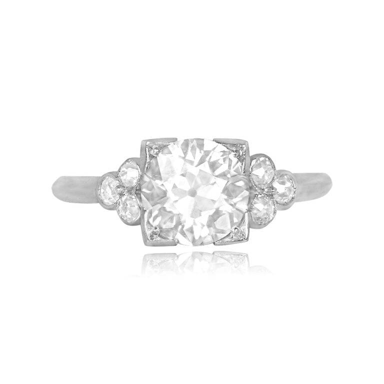 Art Deco Era 1.65ct Pottstown Ring. Antique, Circa 1920