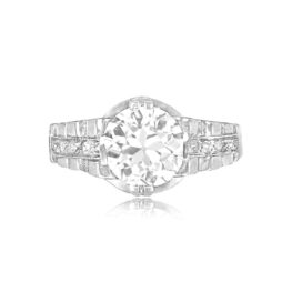 Art Deco Era 2.27ct Diamond Wellsboro Ring, Circa 1925 14904