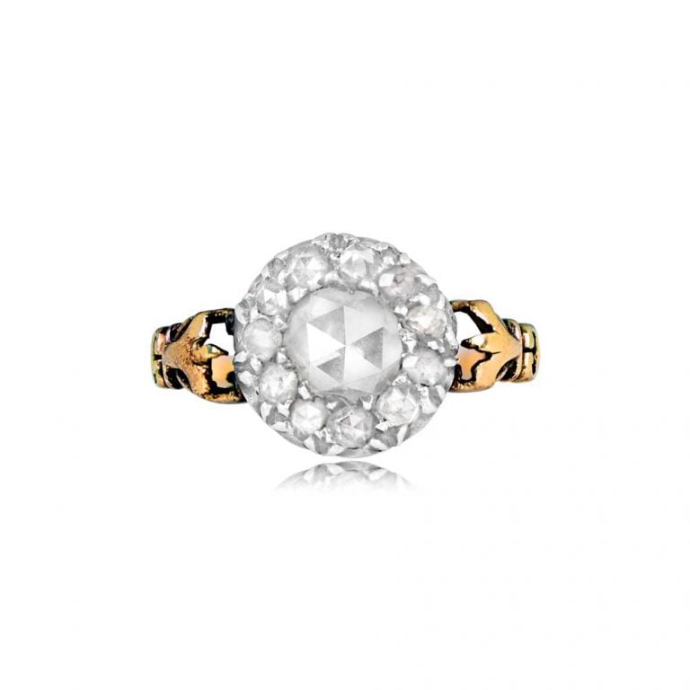 Antique Georgian 0.50ct Rose Cut Berwick Engagement Ring. Circa 1810