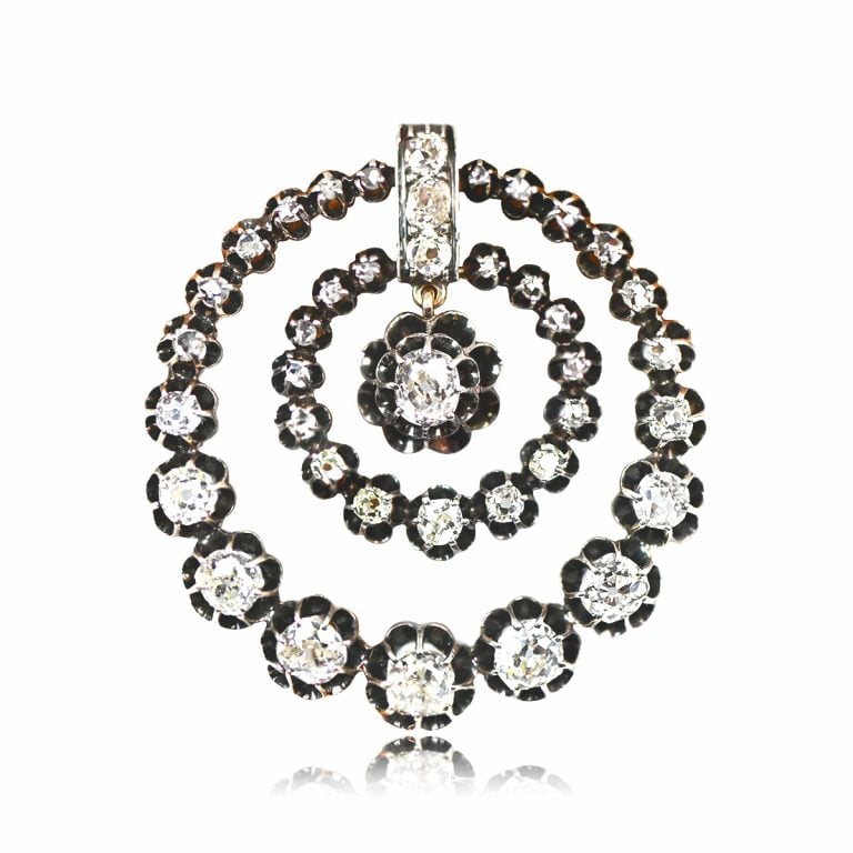 Edinboro Pendant. Circa 1880, Antique, Victorian Era.