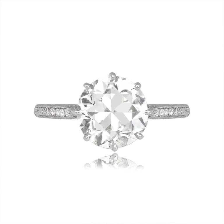 Antique Art Deco 4.00ct Diamond Chelsea Ring, Circa 1920