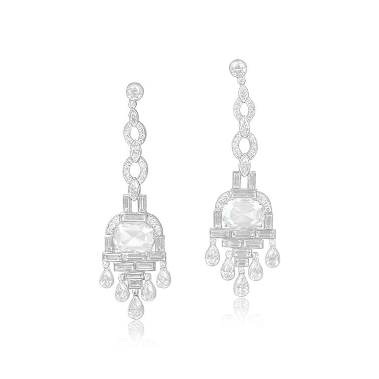 Vintage Diamond Latimer Earrings