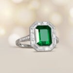 platinum 2.66ct emerald ring