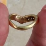 van cleef and arpels ring with 0.52 carats of diamonds