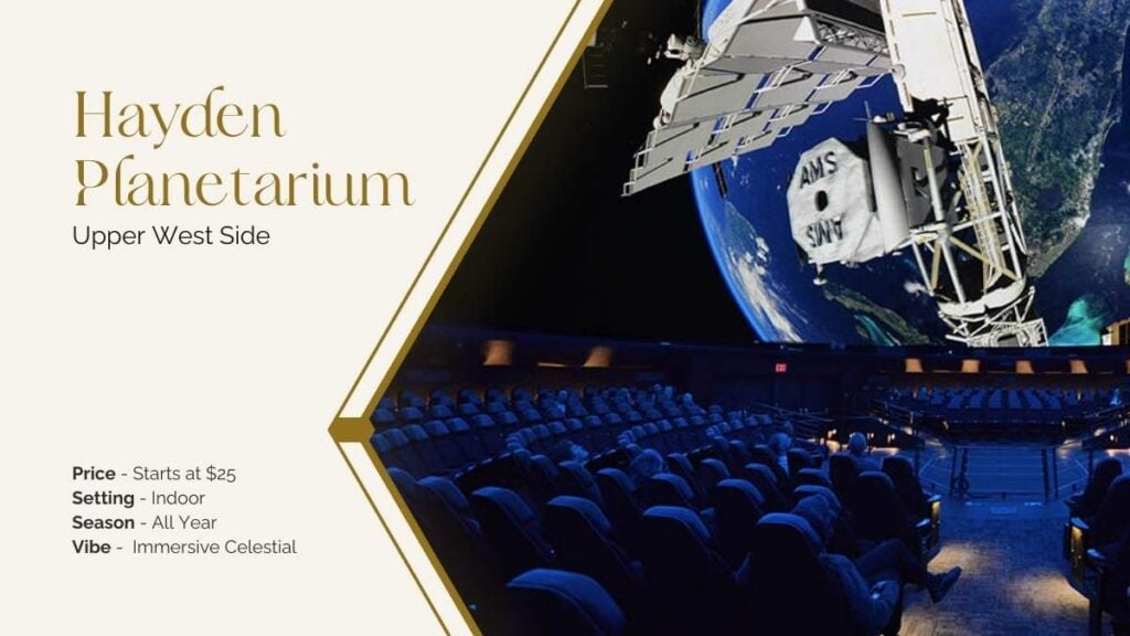 Hayden Planetarium space show upper west side