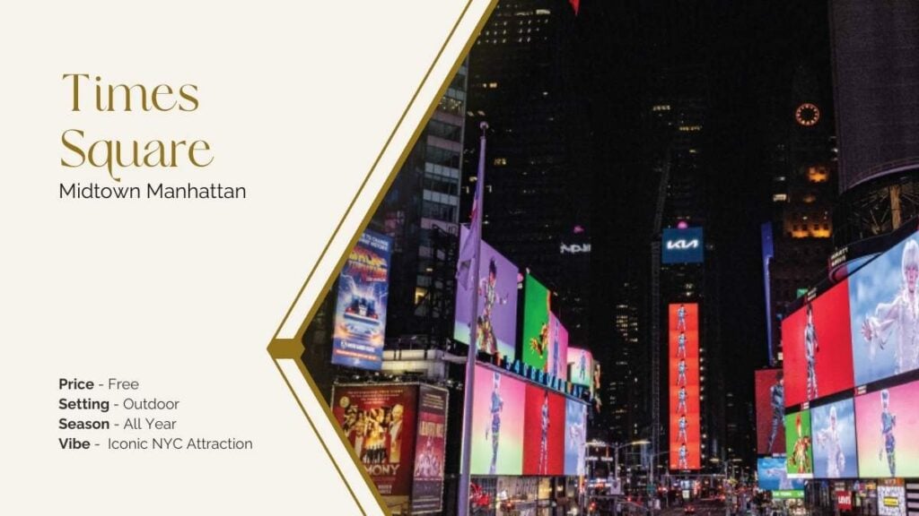 times square midtown manhattan location spot