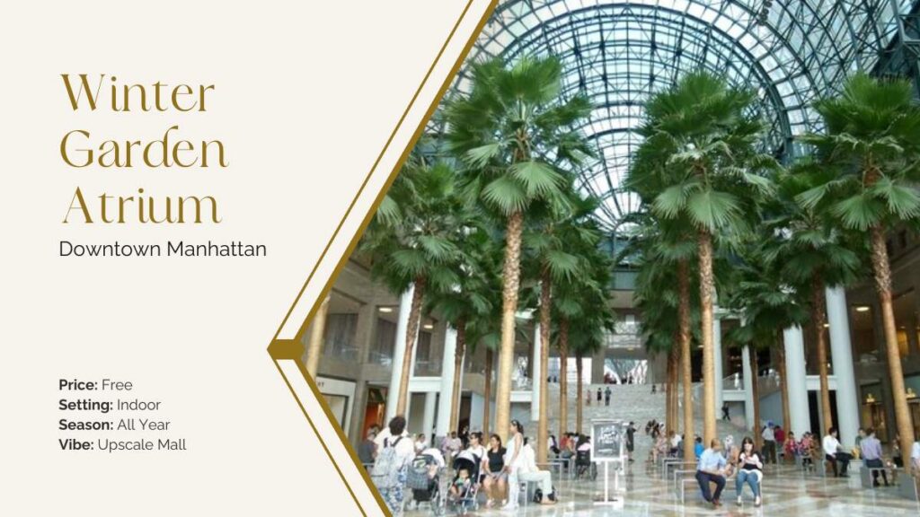 winter garden atrium nyc wedding propose spot