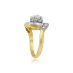Antique Edwardian 0.65carat Swirl Trecenta Ring, Circa 1900 15237