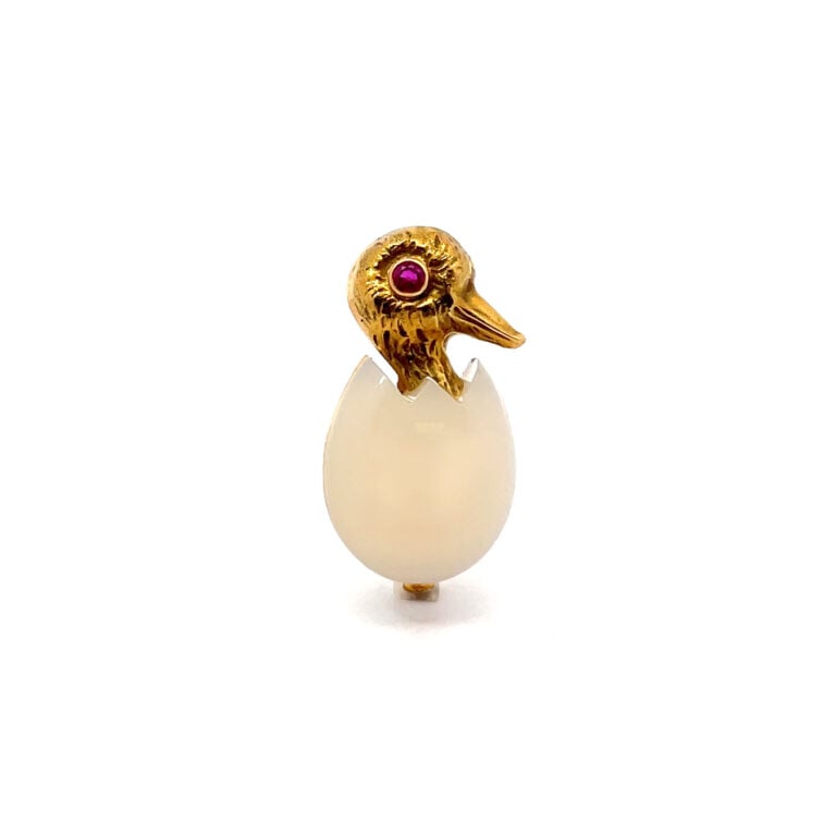 Vintage Cartier Duck Pin