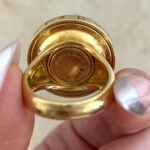 bulgari vintage ring made in Italy