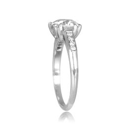 Antique Art Deco Era GIA certified 2.01ct Olney Ring, Circa 1920 15459