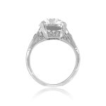 5.15ct Elongated Cushion-Cut Diamond Bennington Ring HER301