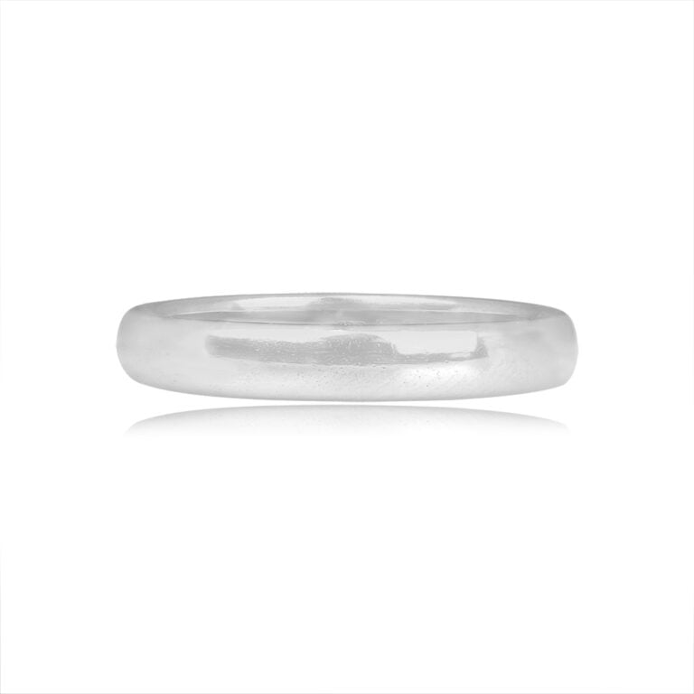 Tiffany Platinum Band, Polished Finish, 3.1mm