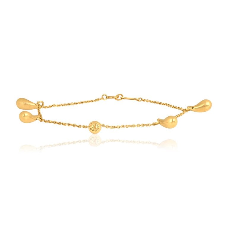 Tiffany Elsa Peretti 18k Yellow Gold Bracelet
