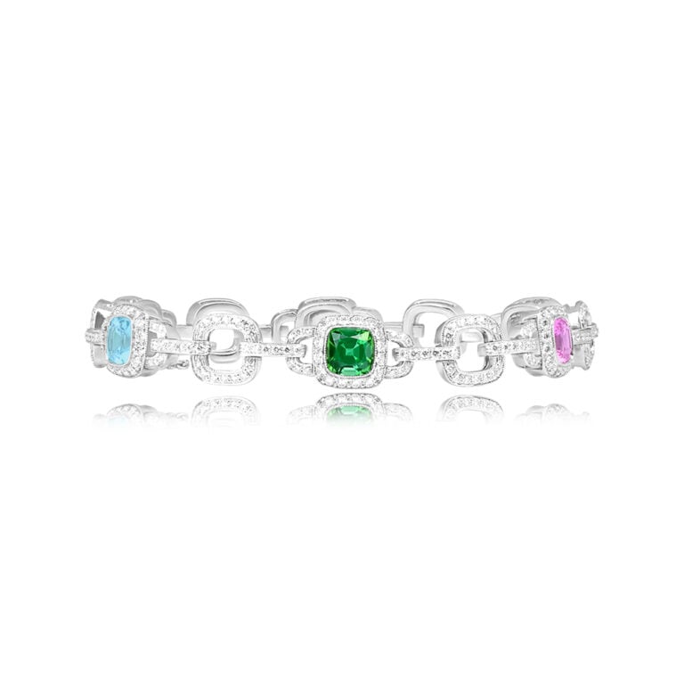 Tiffany & Co Diamond and Gemstone Bracelet