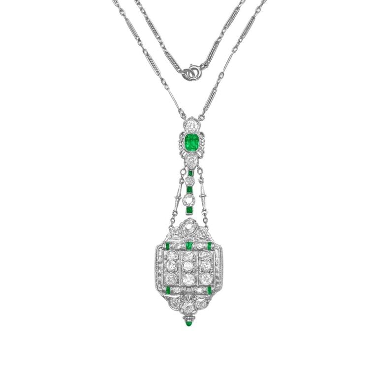 Antique Watch Pendant. Edwardian, Circa 1900