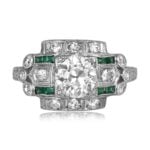 Antique GIA-Certified 1.01ct Aldoma Ring, Circa 1925 15543