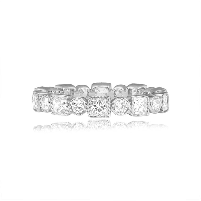 Square and Round Alternating Fermont Band. 2.8mm