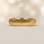 18k Yellow Gold Wedding Macina Band 15031