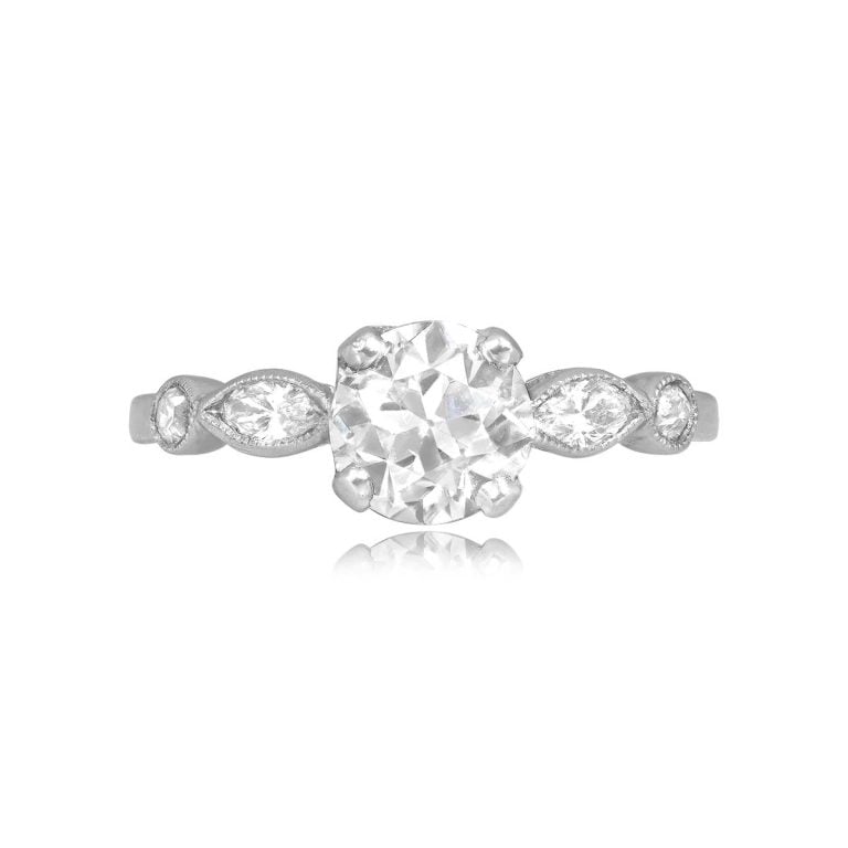 Art Deco 1.01ct Diamond Lavina Ring, Circa 1920
