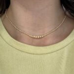 Birnam Necklace crafted from platinum and 18k yellow gold