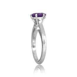 Vintage French 1.77ct Amethyst Dubois Ring, Circa 1950 15688