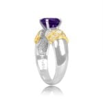 2.46ct Amethyst and Diamond Haddam Ring 15710