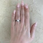 0.91ct Heart-Shaped Diamond Ring. Marbella Ring