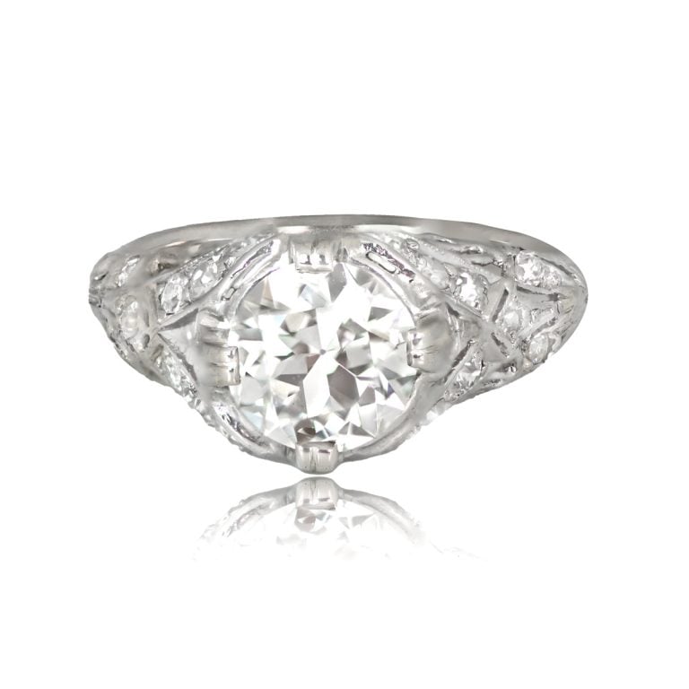1.20ct Art Deco Diamond Cabot Ring, Circa 1925