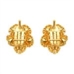 Tiffany & Co. vintage Diamond and Turquoise Floral Earrings, Circa 1970's 15855