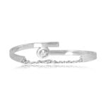 white gold diamond bracelet with diamond detailiing Rockport Bracelet DYL501