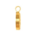 Bulgari Mother of Pearl Swivel Pendant made in yellow gold RJ4J122