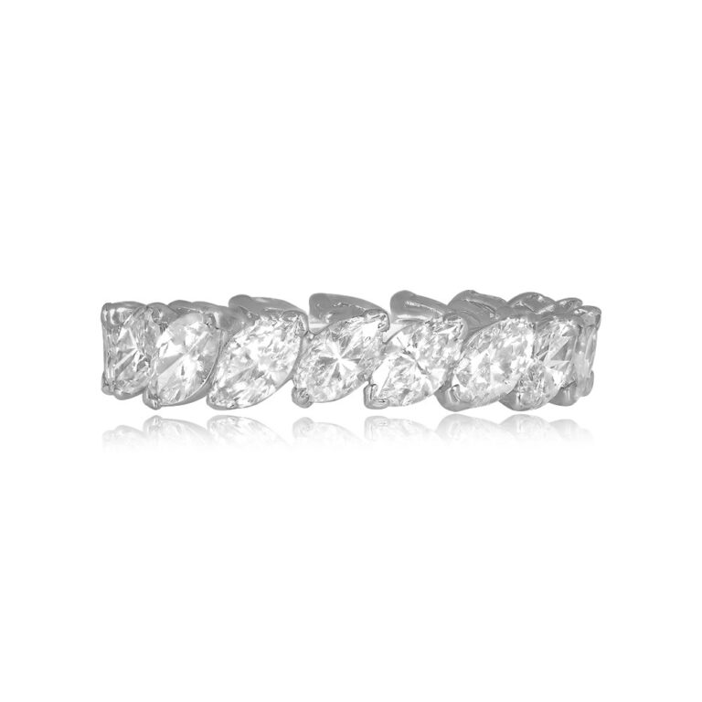 Cartier 4.50ct Marquise Diamond Band 4.5mm