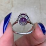 Marana Ring handcrafted in platinum