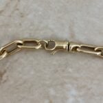 Votaw Necklace handcrafted in 14k yellow gold