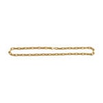 14 karat Yellow Gold Link Chain Votaw Necklace 15760