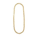 Yellow Gold 14 karat Link Chain Votaw Necklace 15760