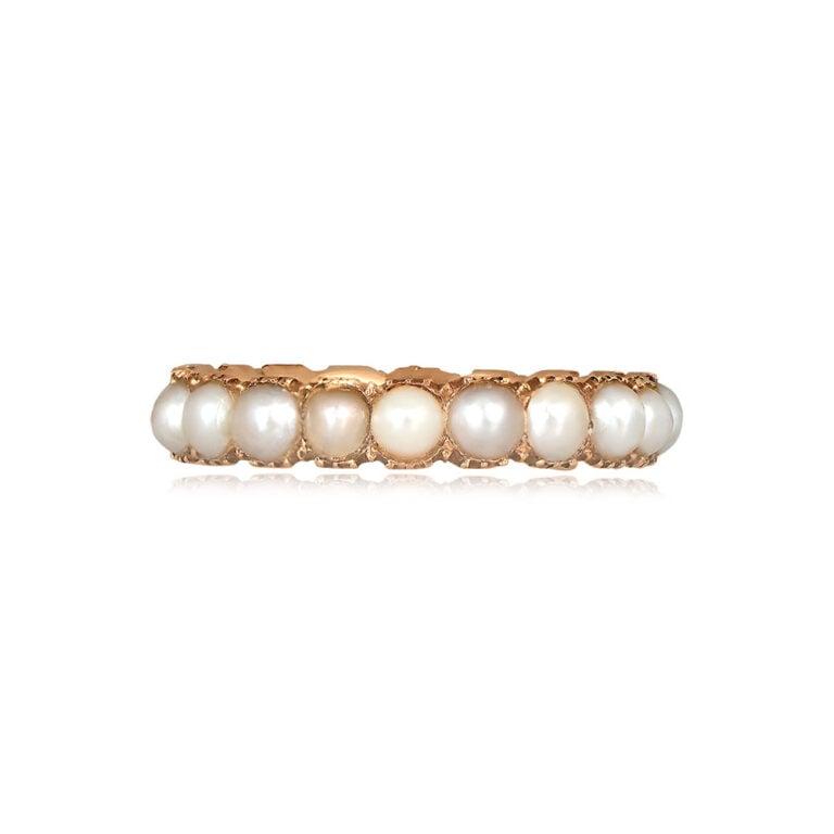 Georgian Era Pearl Eternity Oakley Band 3.74mm, Circa 1810