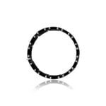 Onyx and Diamond detailed Brick Link Kelsey Bracelet EF-B1001