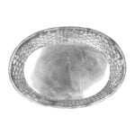 Mario Buccellati Silver intricate woven design life like fruit sculpturing work fruit basket 10296